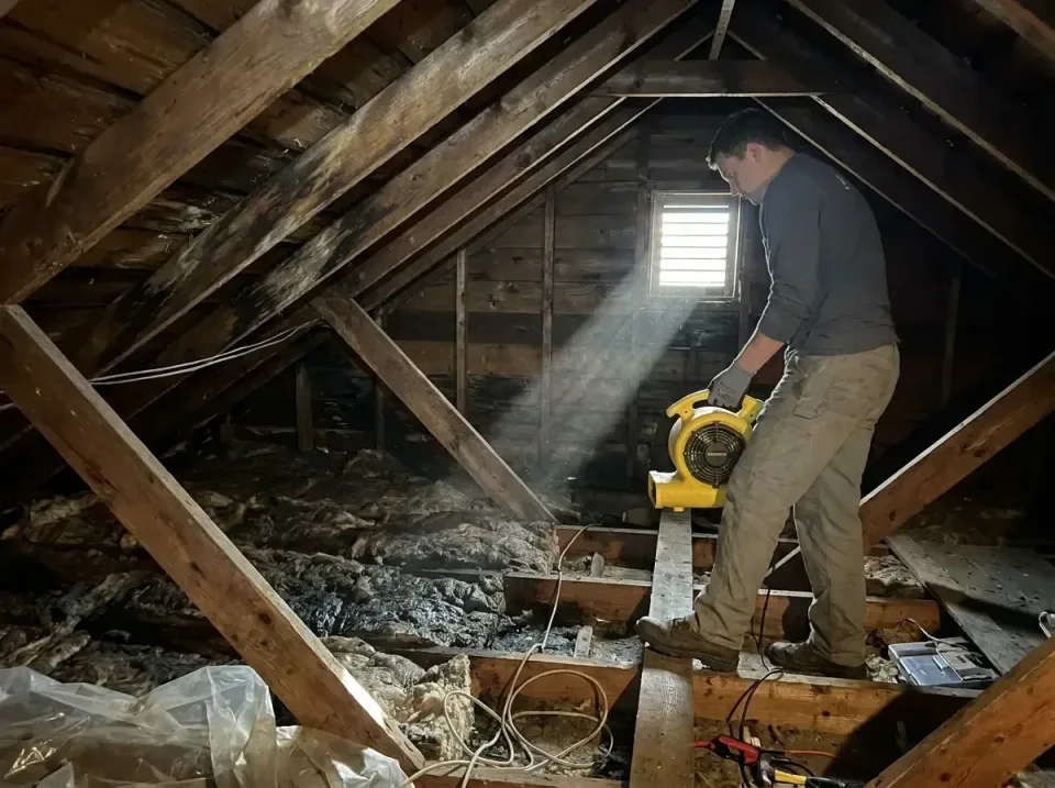 attic-water-damage-drying-proc-007 — frequently asked questions, Emergency Water Extraction & 24/7 Flood Response in Waseca,…